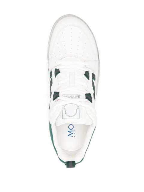 Moncler Pivot panelled sneakers - Green