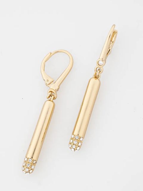 Dkny kolczyki PE PAVE BAR DROP 04G00623