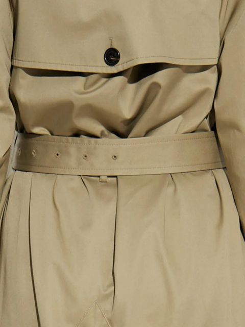 Balenciaga belted double-breasted trench coat - Neutrals