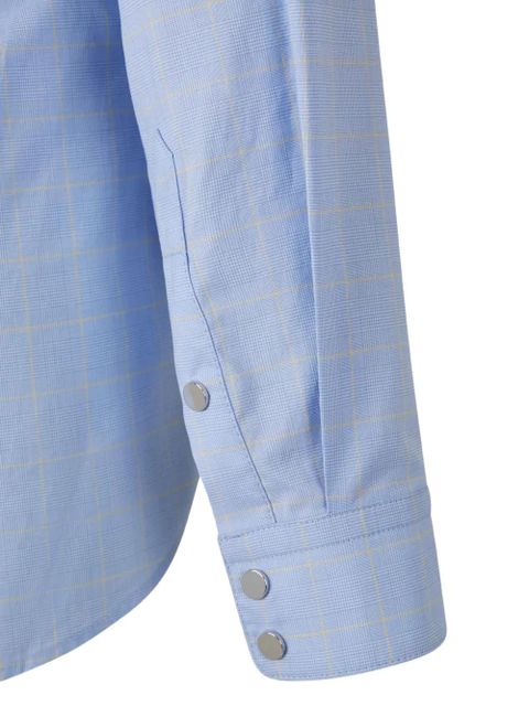 Rabanne drawstring-waist shirt - Blue - zdjęcie produktu nr 2