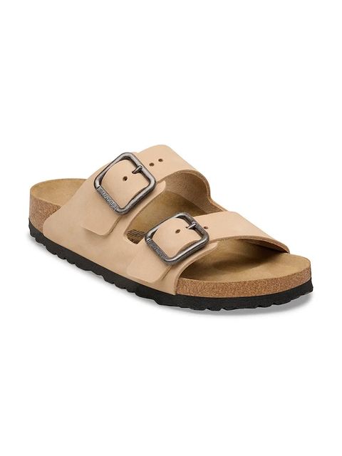 Birkenstock klapki nubukowe Arizona - zdjęcie produktu nr 1