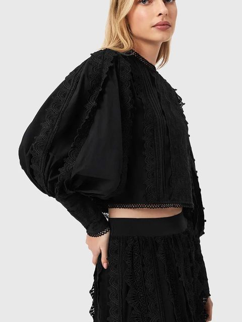 AllSaints bluzka bawełniana HART