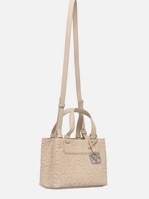 Armani Exchange torebka kolor beżowy XW001576 AF15774 - zdjęcie produktu nr 2