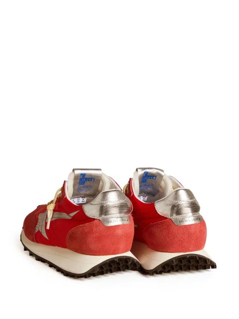 Golden Goose Star Laminated Trainers - Red - zdjęcie produktu nr 2