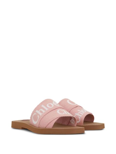 Chloé Woody slides - Pink