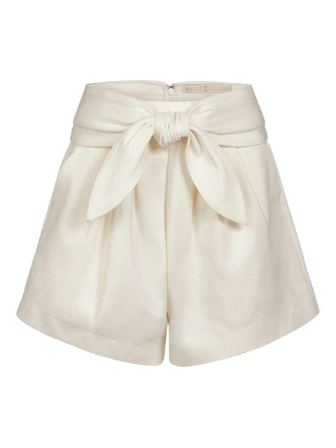 Marie Oliver Emmit shorts - White - zdjęcie produktu nr 1