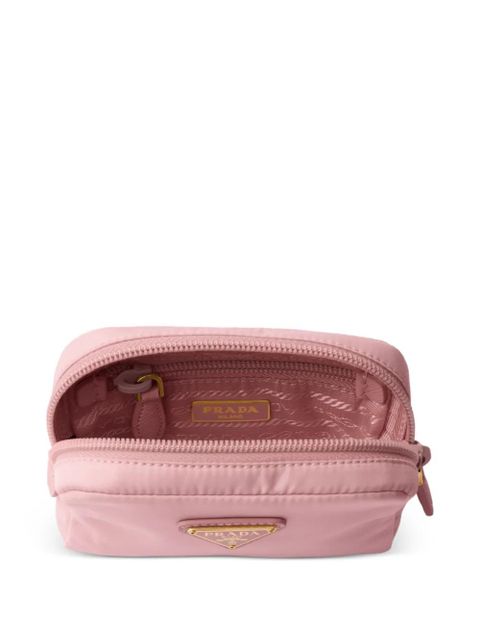 Prada micro Re-Nylon pouch - Pink