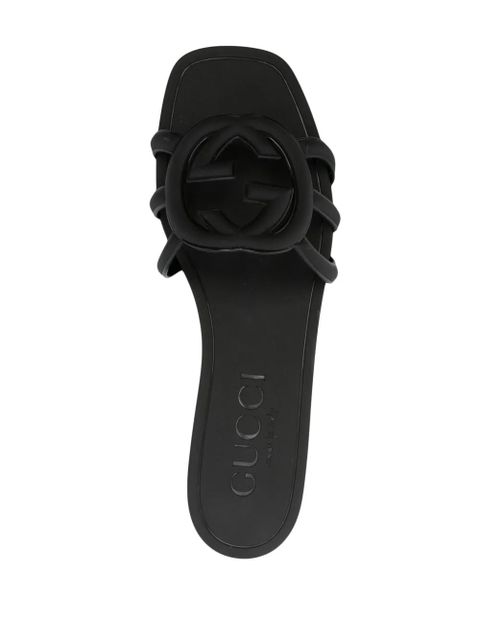 Gucci Interlocking G slides - Black