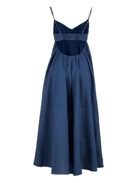 ZIMMERMANN organic linen maxi dress - Blue - zdjęcie produktu nr 2