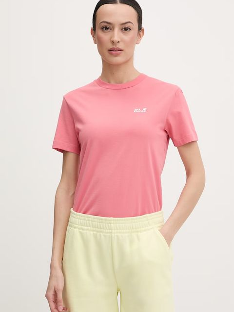 Jack Wolfskin t-shirt damski bawełniany Essential - zdjęcie produktu nr 2