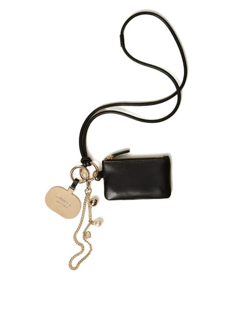 TWINSET charm detail coin holder - Black - zdjęcie produktu nr 1