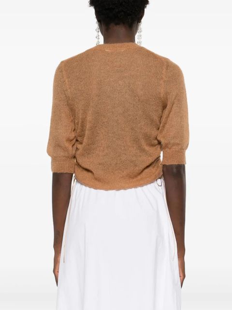 Cecilie Bahnsen Videl sweater - Brown