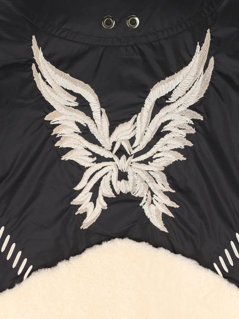 BOGNER Amie embroidery-detail high-neck jacket - Black - zdjęcie produktu nr 2