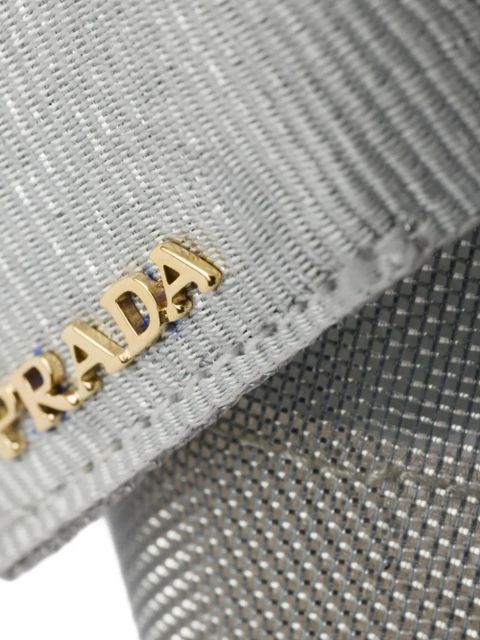 Prada leather slingback pumps - White