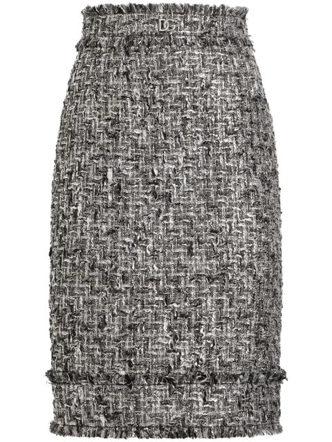 Dolce & Gabbana tweed skirt - Grey - zdjęcie produktu nr 1