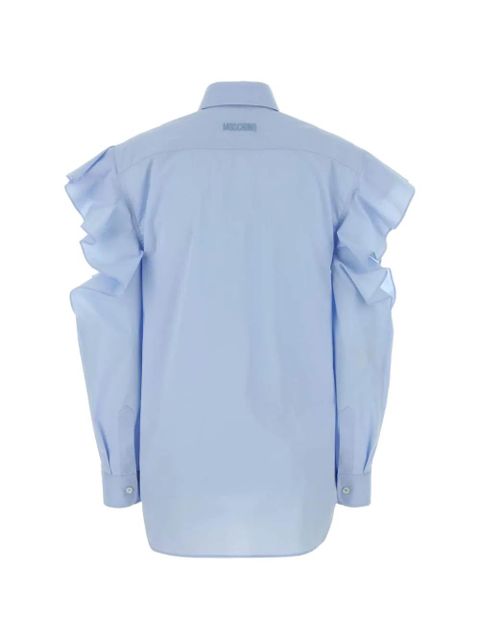 Moschino ruffled shirt - Blue - zdjęcie produktu nr 2