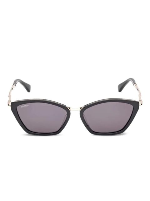Max Mara Eyewear geometric-frame sunglasses - Gold - zdjęcie produktu nr 1