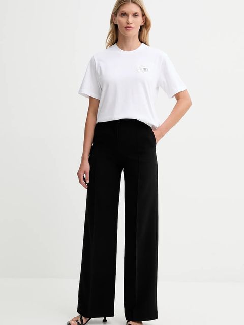 MM6 Maison Margiela t-shirt bawełniany damski kolor biały S62GD0210.M20115.100 - zdjęcie produktu nr 2