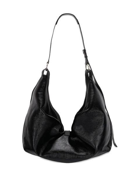 Marge Sherwood buckle-fastening leather shoulder bag - Black - zdjęcie produktu nr 2