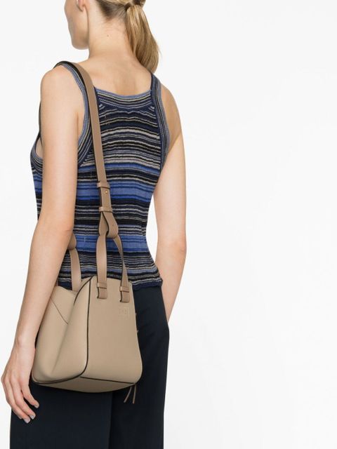 LOEWE Hammock grained tote bag - Neutrals