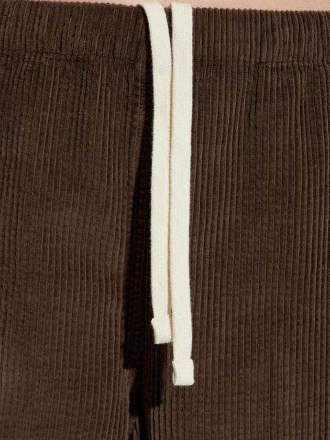 American Vintage corduroy drawstring trousers - Brown