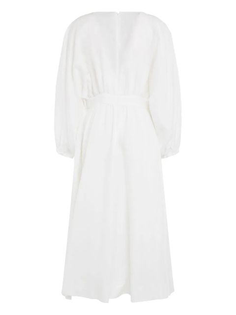 Gabriela Hearst Ahmose linen midi dress - White