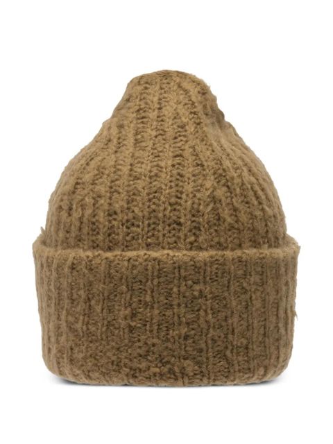 Guest In Residence ribbed beanie hat - Brown - zdjęcie produktu nr 1