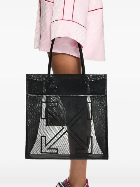 Off-White Market logo tote bag - Black - zdjęcie produktu nr 2