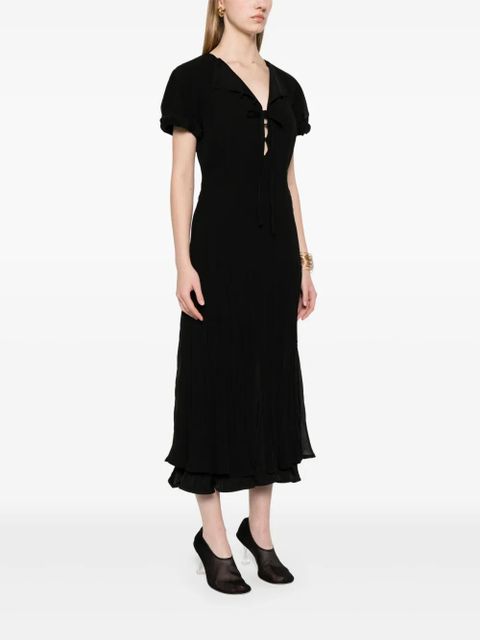 Jil Sander layered maxi dress - Black - zdjęcie produktu nr 2