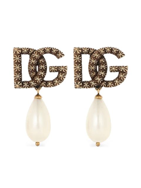 Dolce & Gabbana DG-logo earrings - Gold - zdjęcie produktu nr 1