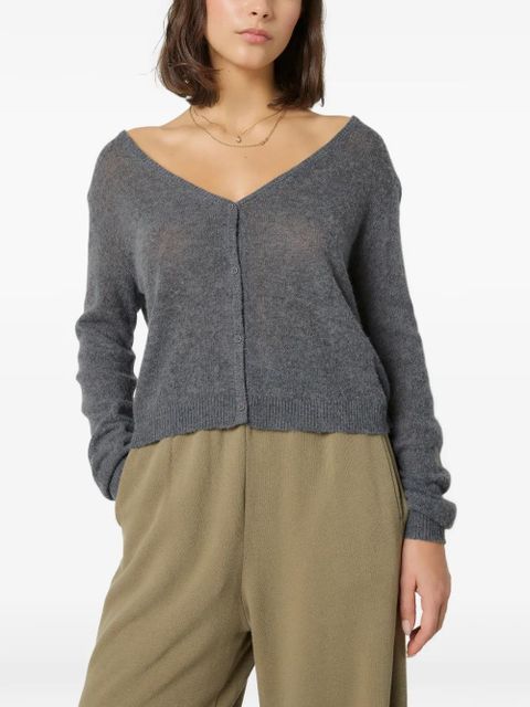 American Vintage Dumy V-neck cardigan - Grey