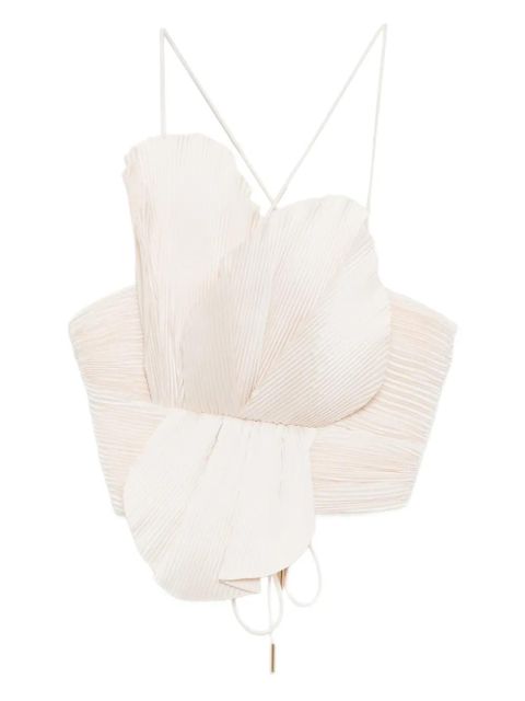 Acler Newtoft top - Neutrals - zdjęcie produktu nr 1