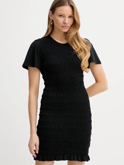 Guess sukienka CLAIRE kolor czarny mini dopasowana W5GK34 KCSA2 - zdjęcie produktu nr 1