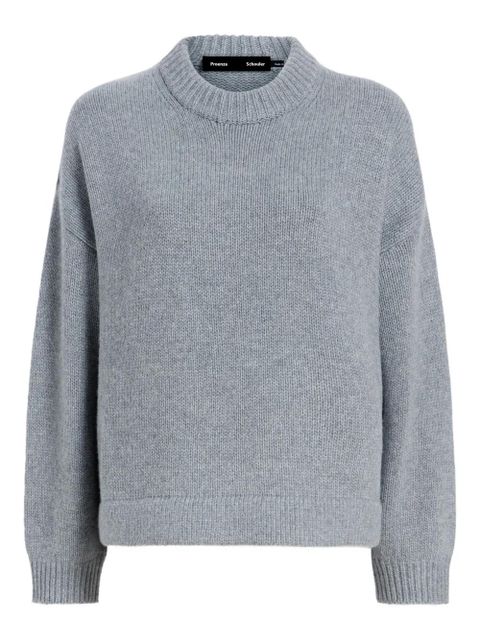 Proenza Schouler crew-neck cashmere jumper - Grey - zdjęcie produktu nr 1