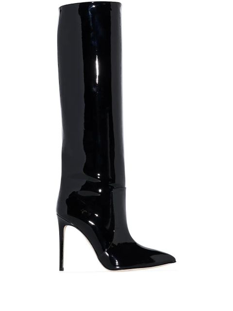 Paris Texas 105mm knee-high boots - Black - zdjęcie produktu nr 1