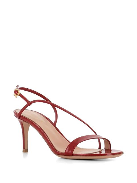 Gianvito Rossi Manhattan strappy heeled sandals - Red - zdjęcie produktu nr 2