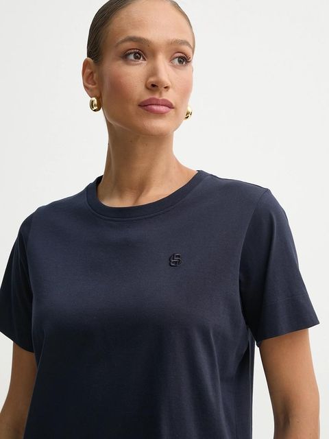BOSS t-shirt damski kolor granatowy 50532092 - zdjęcie produktu nr 1