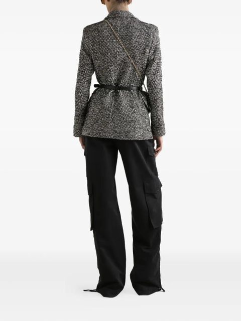 Dolce & Gabbana zip-pocket cargo trousers - Black