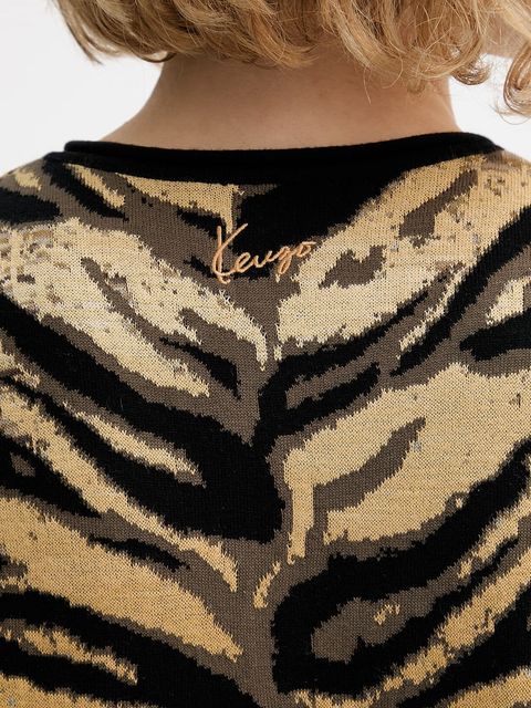 Kenzo kardigan z dodatkiem wełny