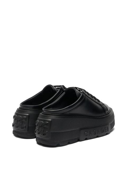 Casadei Nexus platform mules - Black