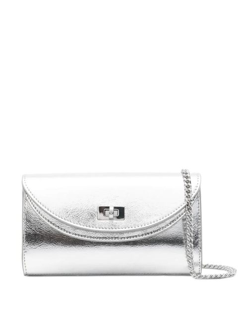 SANDRO small turn-lock chain-strap cross body bag - Silver - zdjęcie produktu nr 1