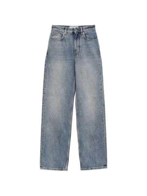 LOEWE embroidery denim jeans - Blue - zdjęcie produktu nr 1