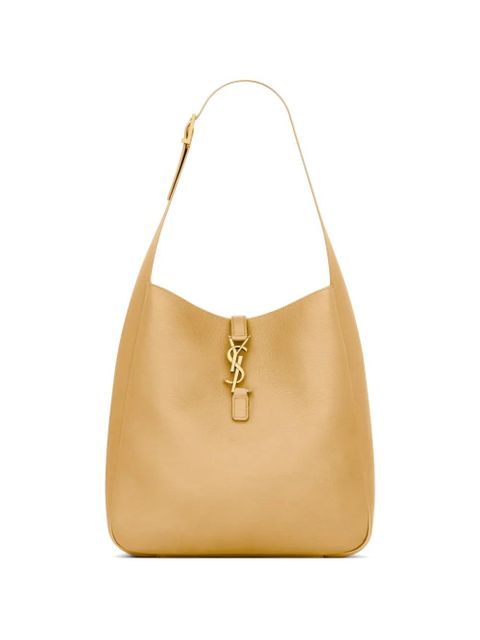 Saint Laurent Le 5 à 7 buckle-monogram shoulder bag - Neutrals - zdjęcie produktu nr 1