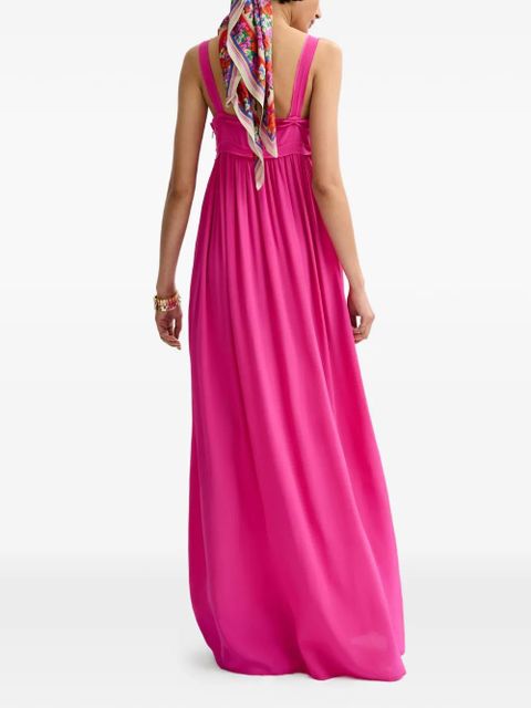 Essentiel Antwerp V-neck maxi dress - Pink