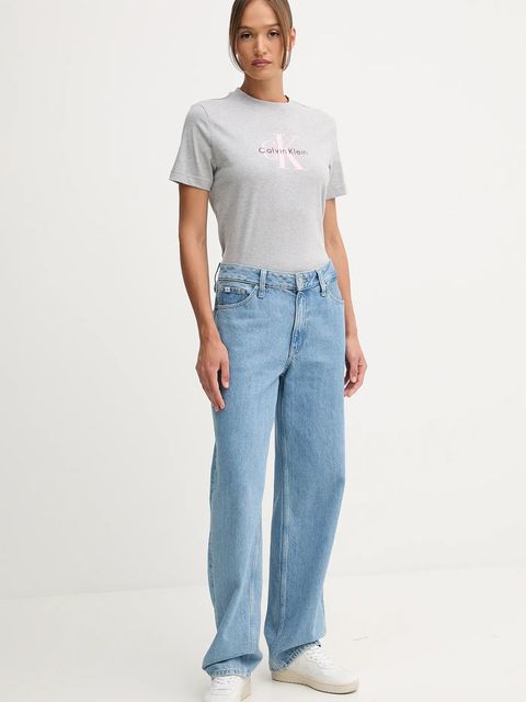 Calvin Klein Jeans t-shirt bawełniany - zdjęcie produktu nr 1