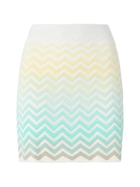 Missoni chevron skirt - Neutrals - zdjęcie produktu nr 1