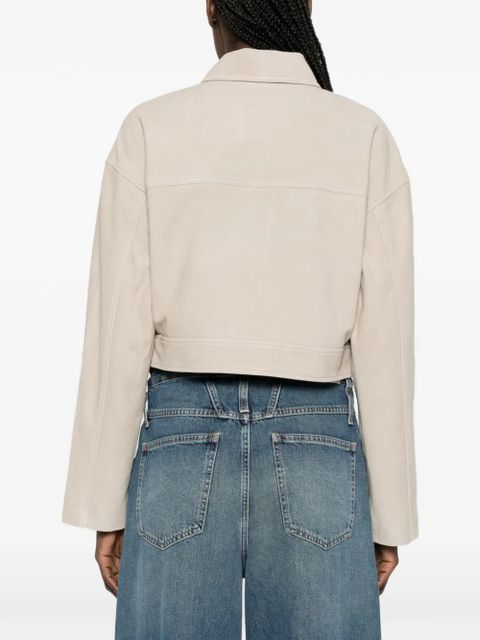 ANINE BING Christian pocket zip jacket - Neutrals