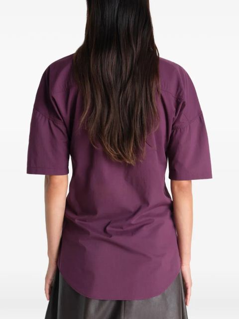 LEMAIRE short-sleeve shirt - Purple