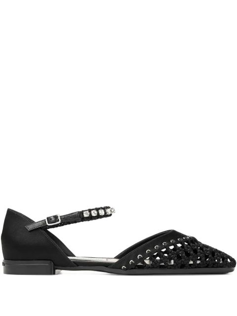 Jimmy Choo Dila ballet flats - Black - zdjęcie produktu nr 1