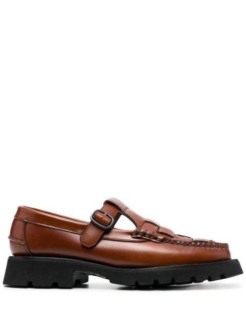 Hereu Soller Sport square-toe loafers - Brown - zdjęcie produktu nr 1